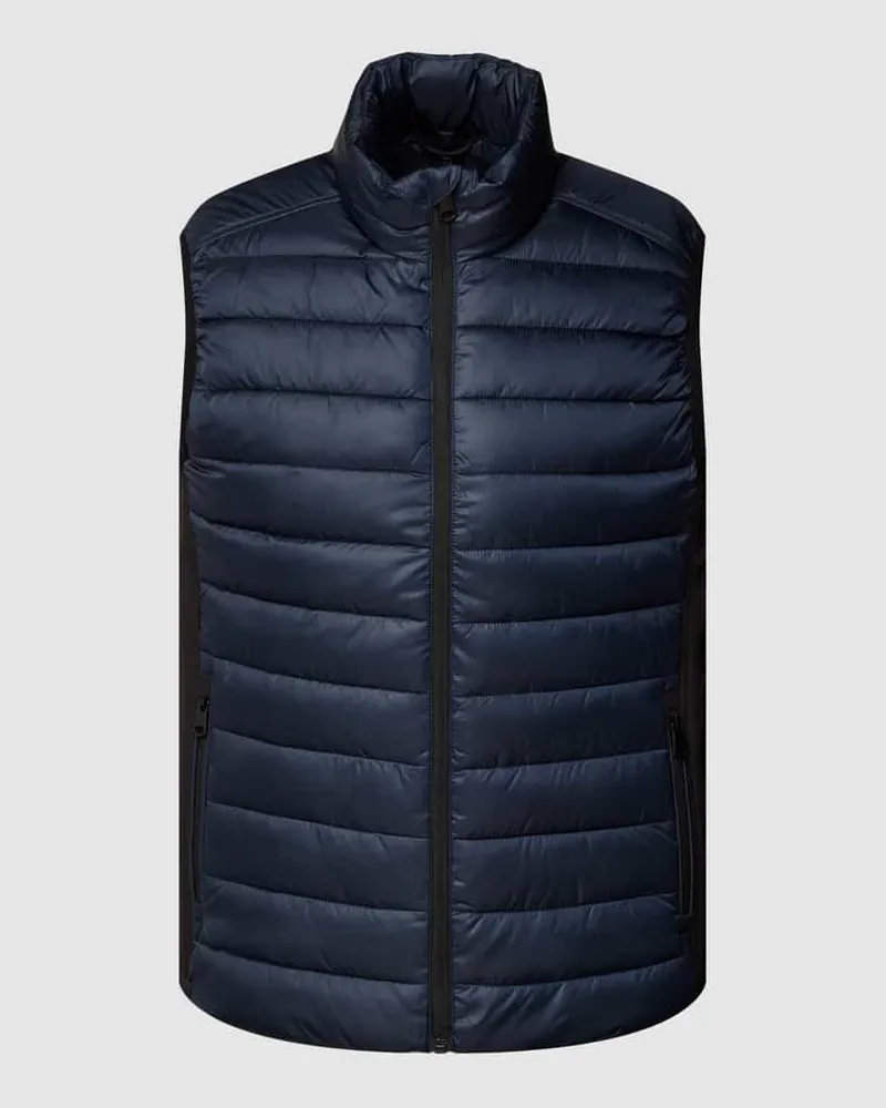 Calvin Klein Weste mit Label-Details Marine