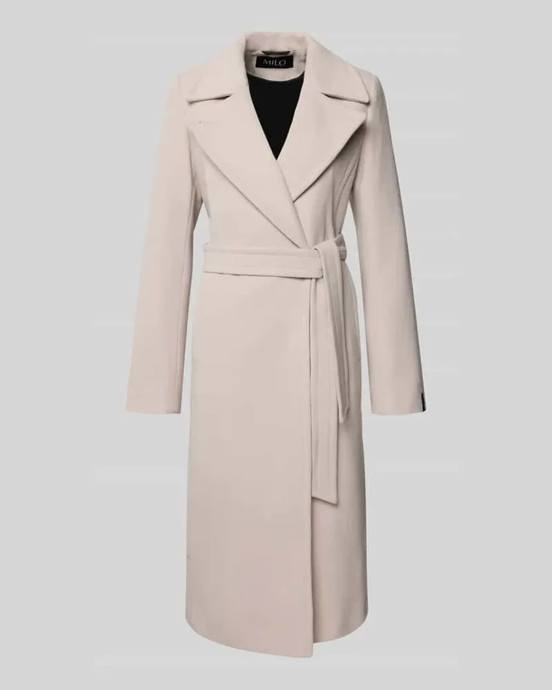 Milo Coats Wollmantel mit Kaschmir-Anteil Modell 'WANDA Beige