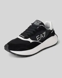 EA7 Sneaker mit Kontrastbesatz Modell 'WADER Black