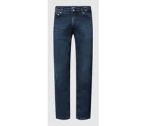 Slim Fit Jeans mit Label-Patch Modell 'LOOM