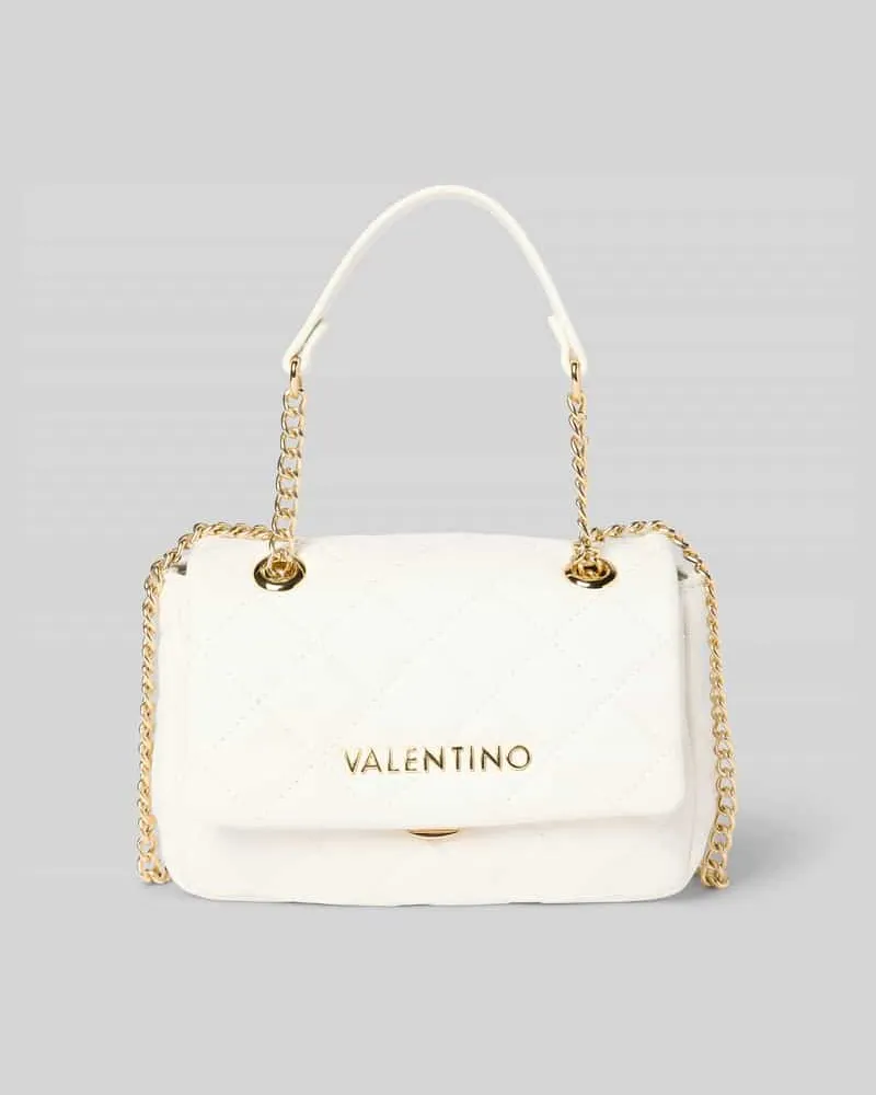 Valentino Garavani Crossbody Bag in Leder Optik Modell 'Ocarina Weiss
