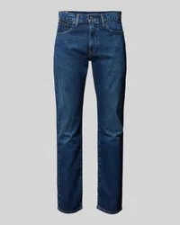 Levi's Tapered Fit Jeans im 5-Pocket-Design Modell '502 Jeansblau