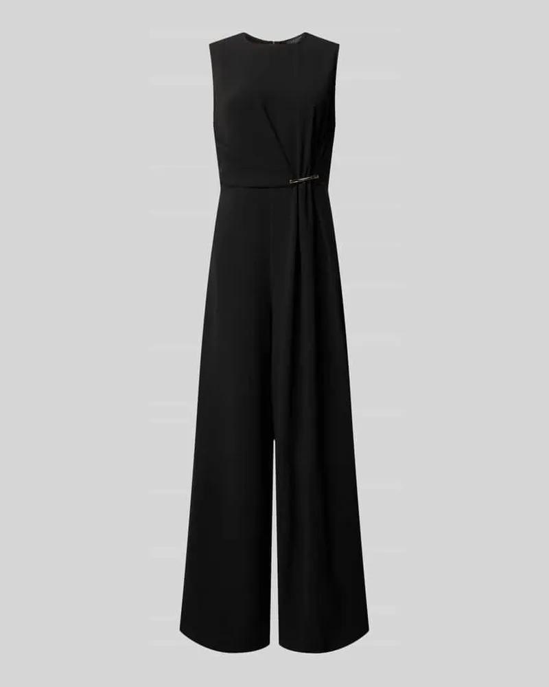 Ted Baker Jumpsuit mit Taillenfalten Modell 'OLITIA Black