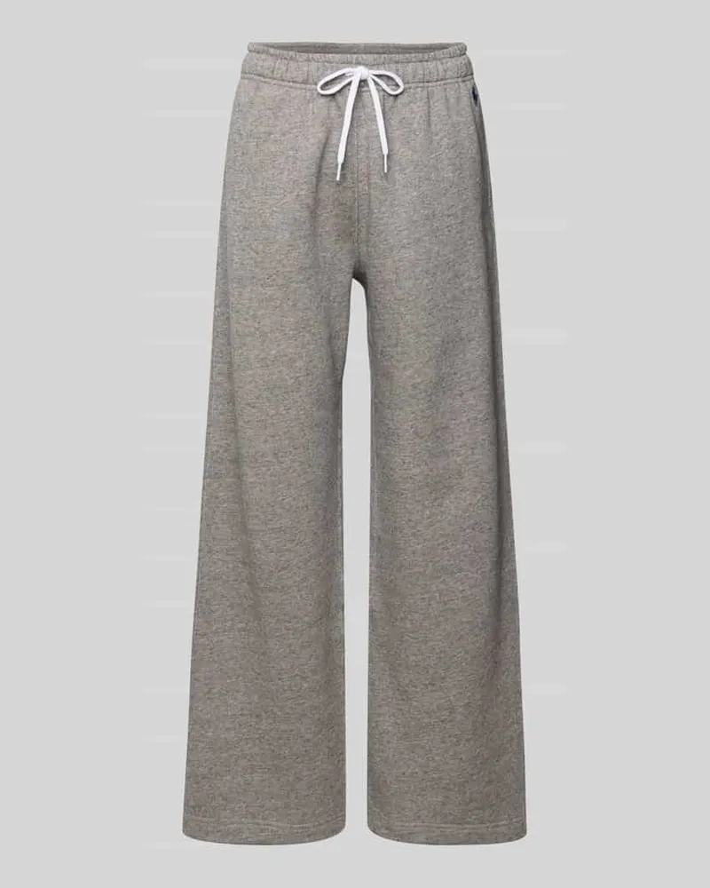 Ralph Lauren Sweatpants mit elastischem Bund Hellgrau