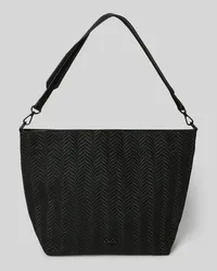 Lala Berlin Hobo Bag mit langen Tragehenkeln Black