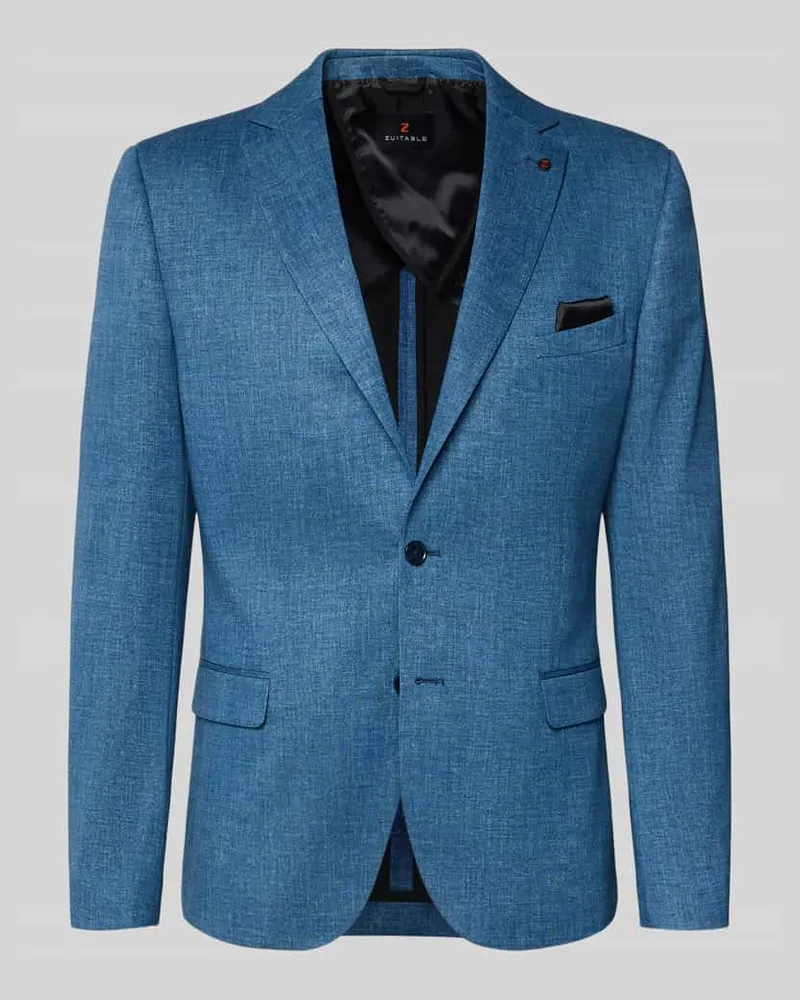 Zuitable Slim Fit 2-Knopf-Sakko mit Pattentaschen Modell 'Nick Royal