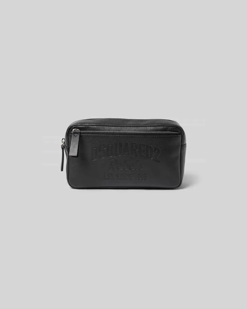 Dsquared2 Etui mit Logo-Detail Black