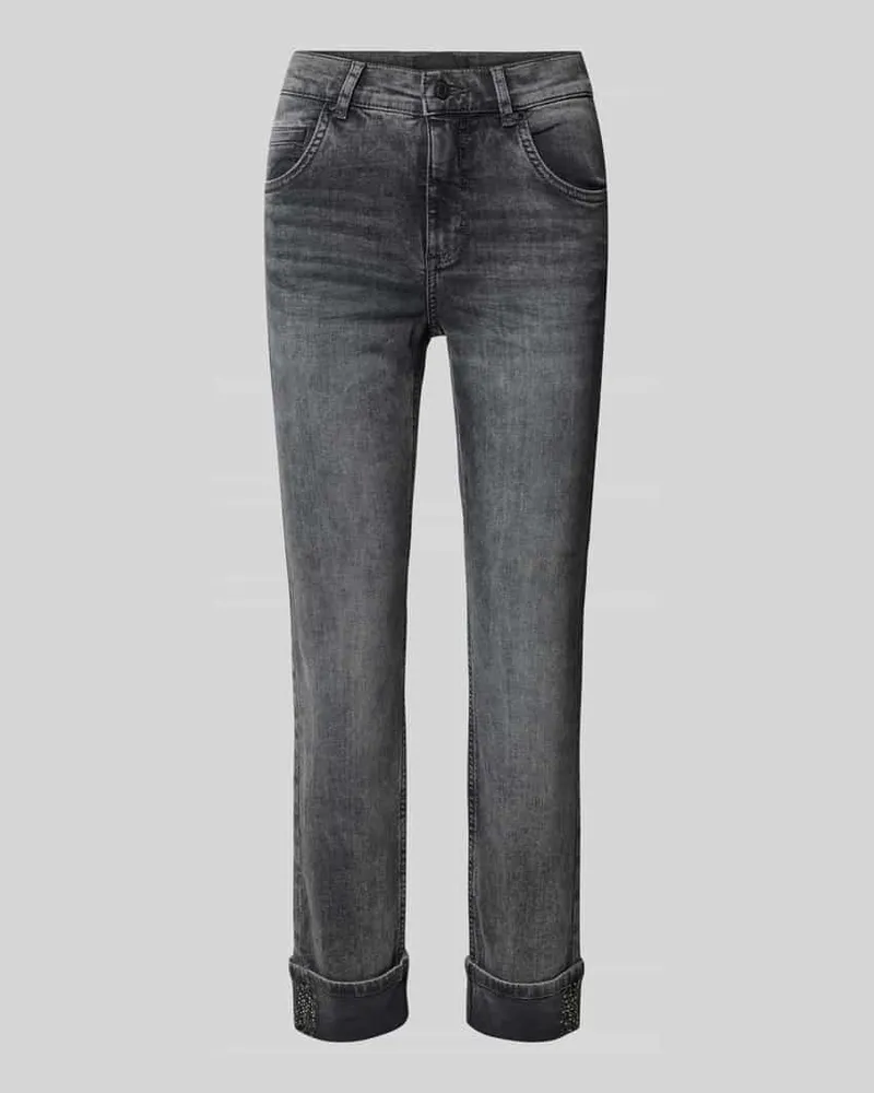 ANGELS  Straight Fit Jeans mit 5-Pocket-Design Modell 'CICI Hellgrau