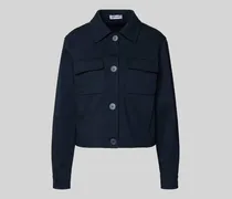 Regular Fit Blazer aus Viskose-Mix