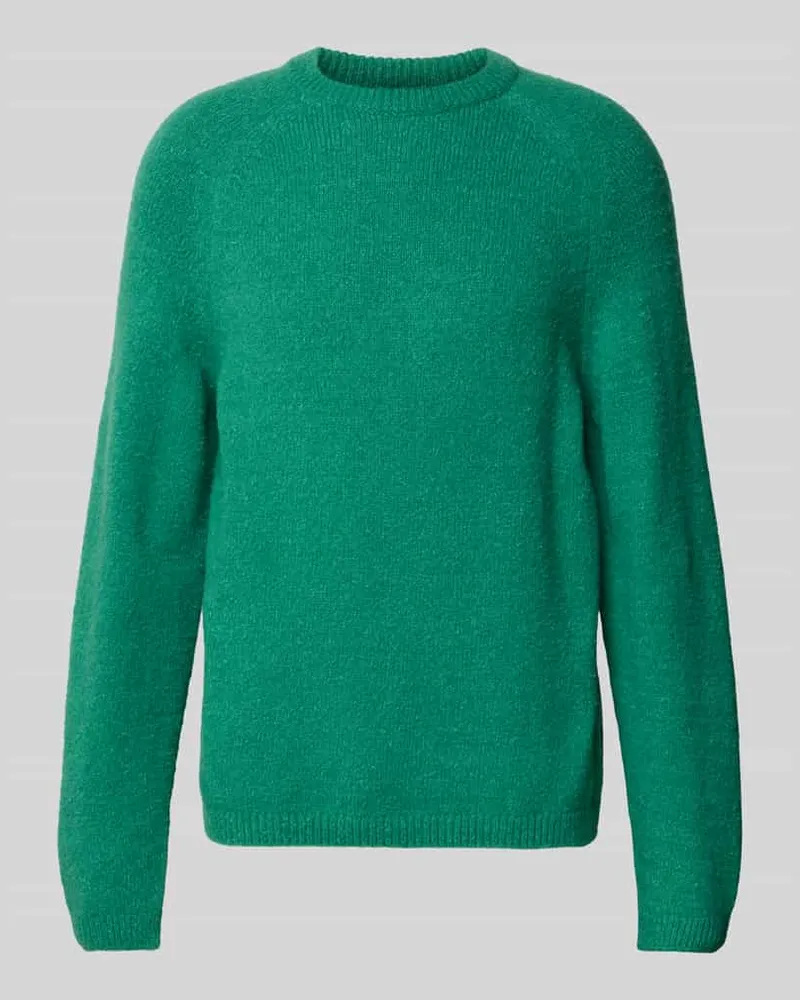 Closed Regular Fit Pullover mit Woll-Anteil Neon