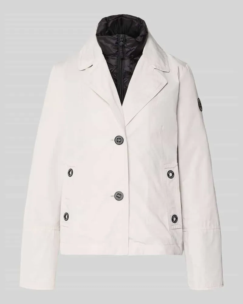 AMBER & JUNE Jacke im 2-in-1-Look Kitt