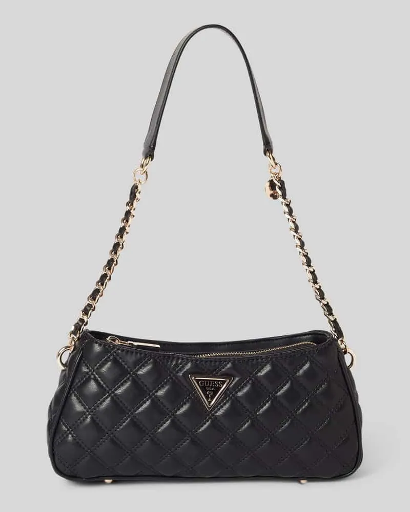 Guess Handtasche mit Strukturmuster Modell 'GIULLY Black