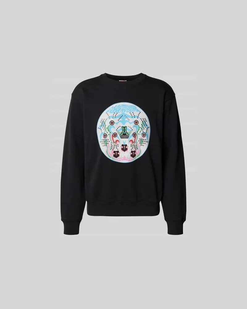 Kenzo Sweatshirt mit Label-Detail Black