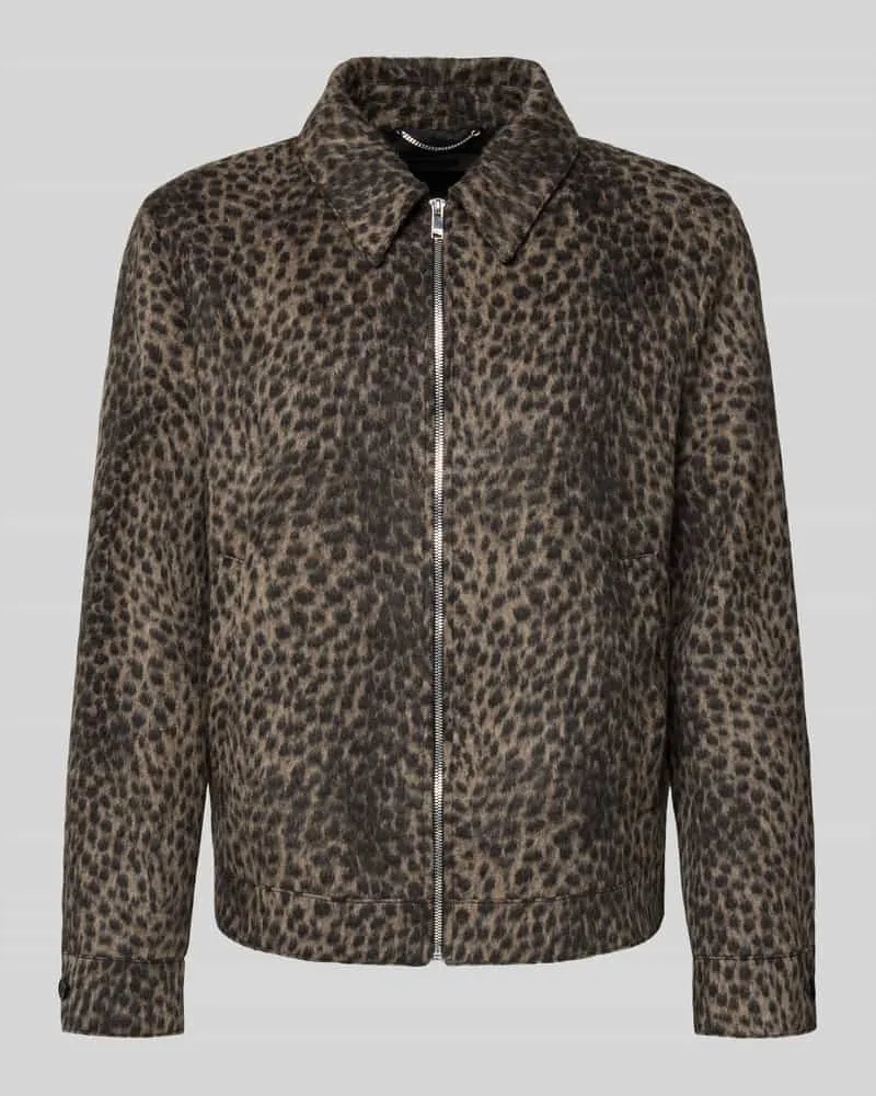 Drykorn Regular Fit Jacke mit Kaschmir-Anteil Modell 'Rikka Mittelbraun