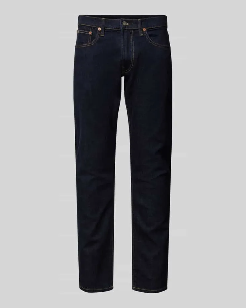 Ralph Lauren Straight Leg Jeans im 5-Pocket-Design Modell 'SULLIVAN Blau