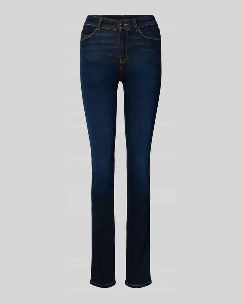 Emporio Armani Skinny Fit Jeans im 5-Pocket-Design Jeansblau