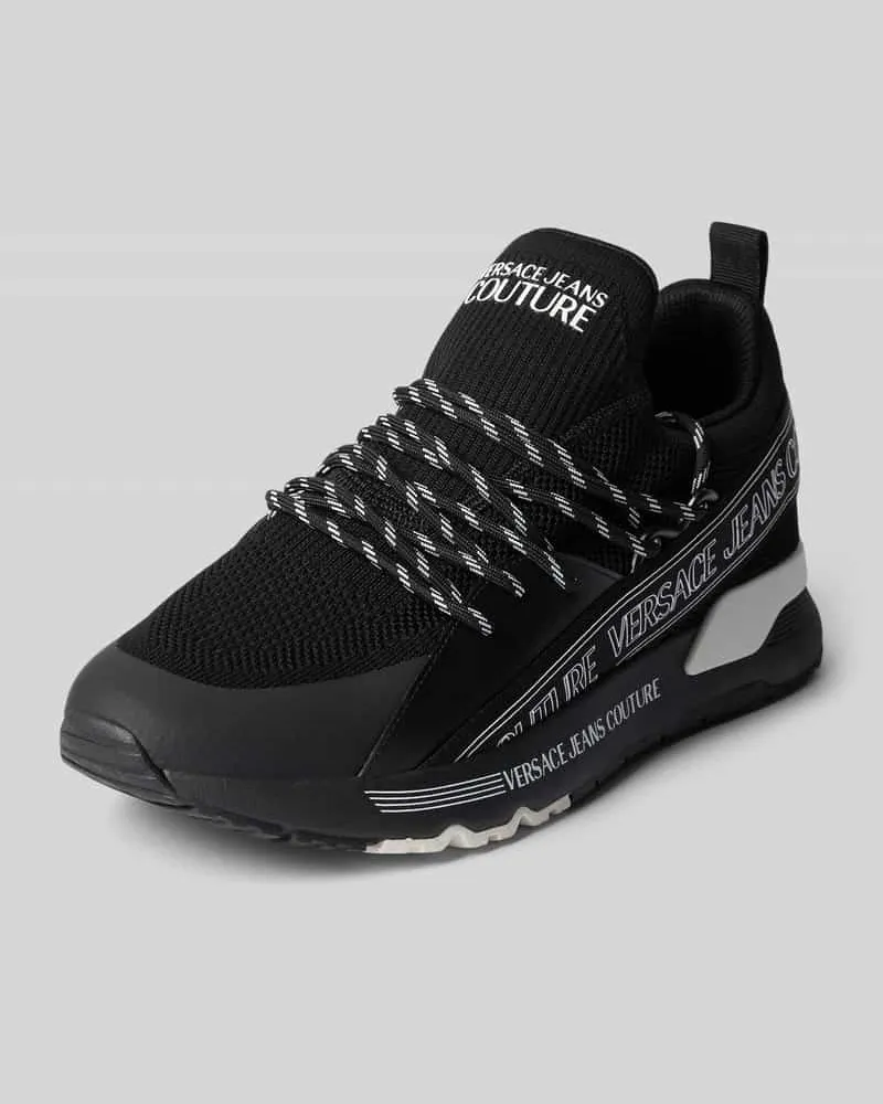 Versace Jeans Sneaker mit Label-Print Modell 'FONDO DYNAMIC Black