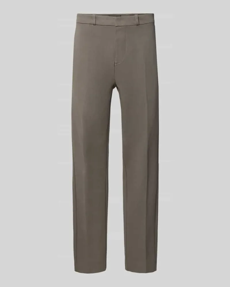 Marc O'Polo Regular Fit Sweathose aus Baumwoll-Mix Taupe