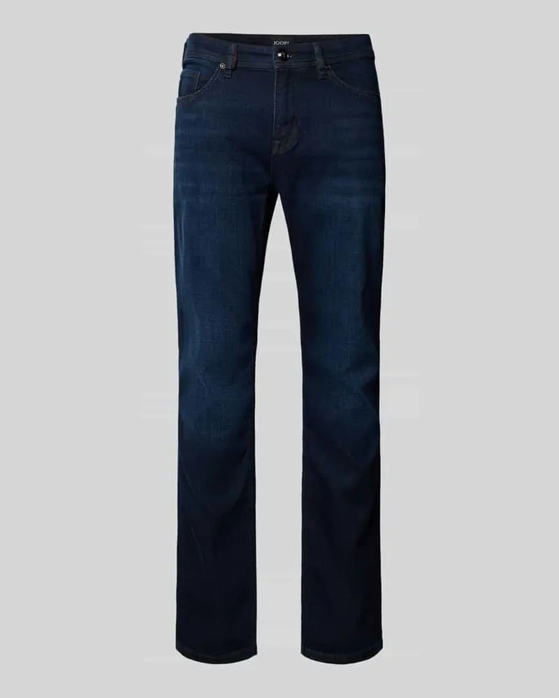 JOOP! Straight Leg Jeans im 5-Pocket-Design Modell 'Fortres Marine
