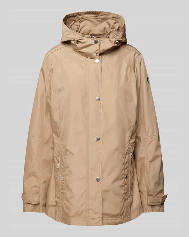 Fuchs Schmitt Jacke mit Reißverschlusstaschen Beige