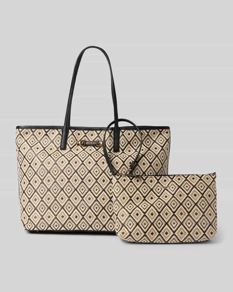 Guess Tote Bag mit herausnehmbarer Tasche Modell 'Sophia Taupe
