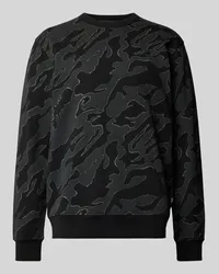 G-STAR RAW Sweatshirt mit Label-Stitching Black