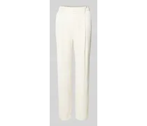 Regular Fit Bundfaltenhose mit Gürtelschlaufen Modell 'Calla
