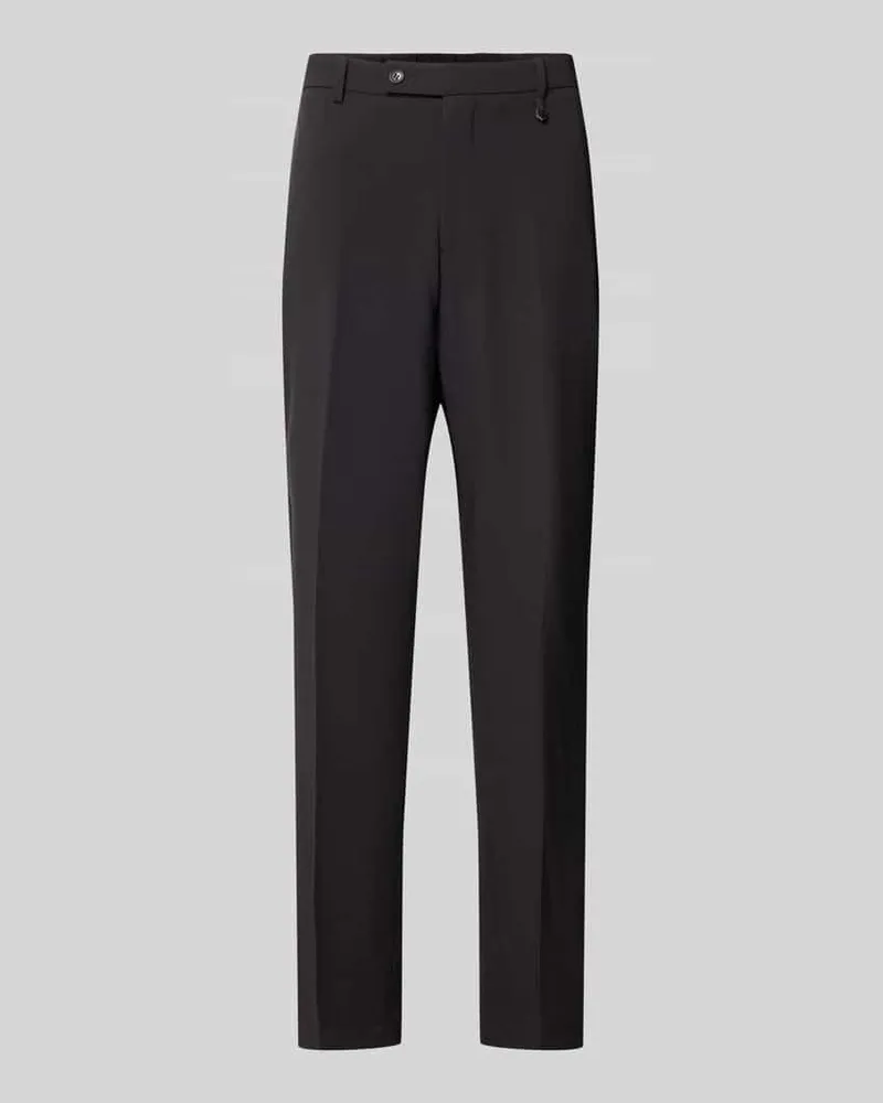 Antony Morato Relaxed Fit Stoffhose mit Viskose-Anteil Modell 'EVAN Black