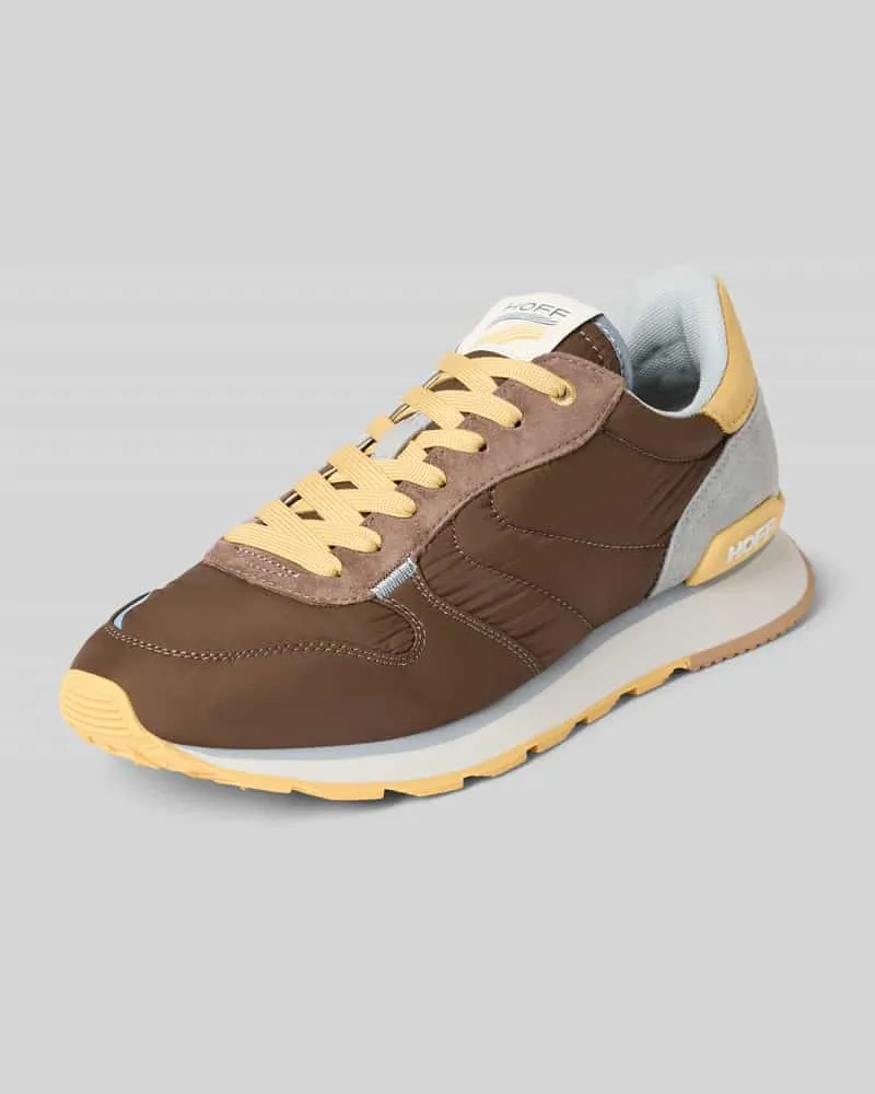 HOFF Sneaker mit Schnürverschluss Dunkelbraun