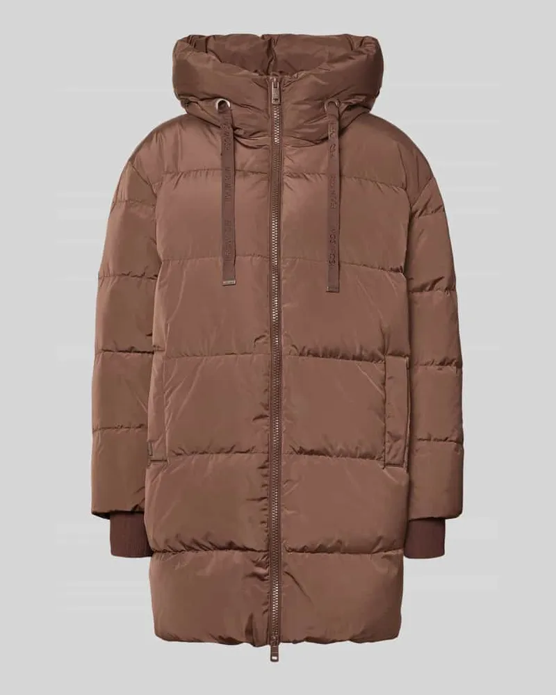 Mos Mosh Jacke mit Daunen- und Federfüllung Modell 'Nova Avon Dunkelbraun
