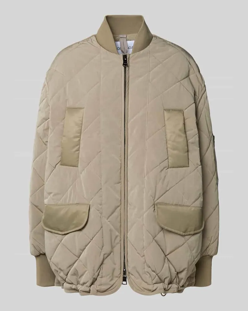 Blonde No. 8 Jacke mit Strukturmuster Khaki