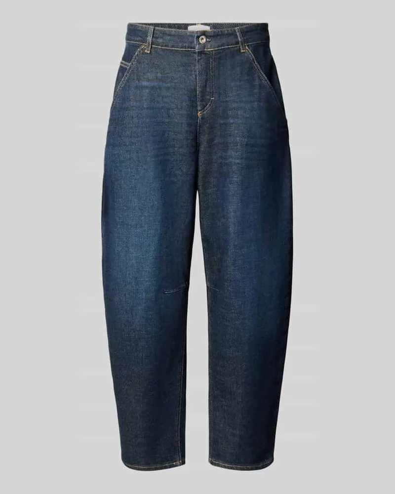 Brax Barrel Jeans aus Baumwoll-Mix Modell 'MEGAN S Marine