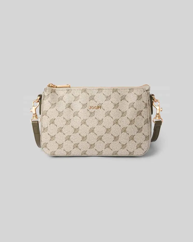 JOOP! Shoulder Bag mit Logo-Applikation Modell 'Jasmina Schlamm