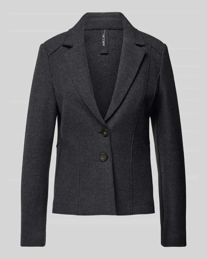 Marc Cain Blazer mit Reverskragen Anthrazit