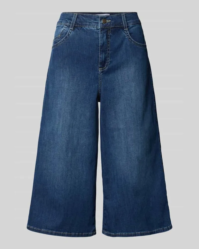 ANGELS  Bermudas im 5-Pocket-Design Modell 'Liv Dunkelblau