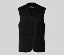 Regular Fit Weste aus Webpelz