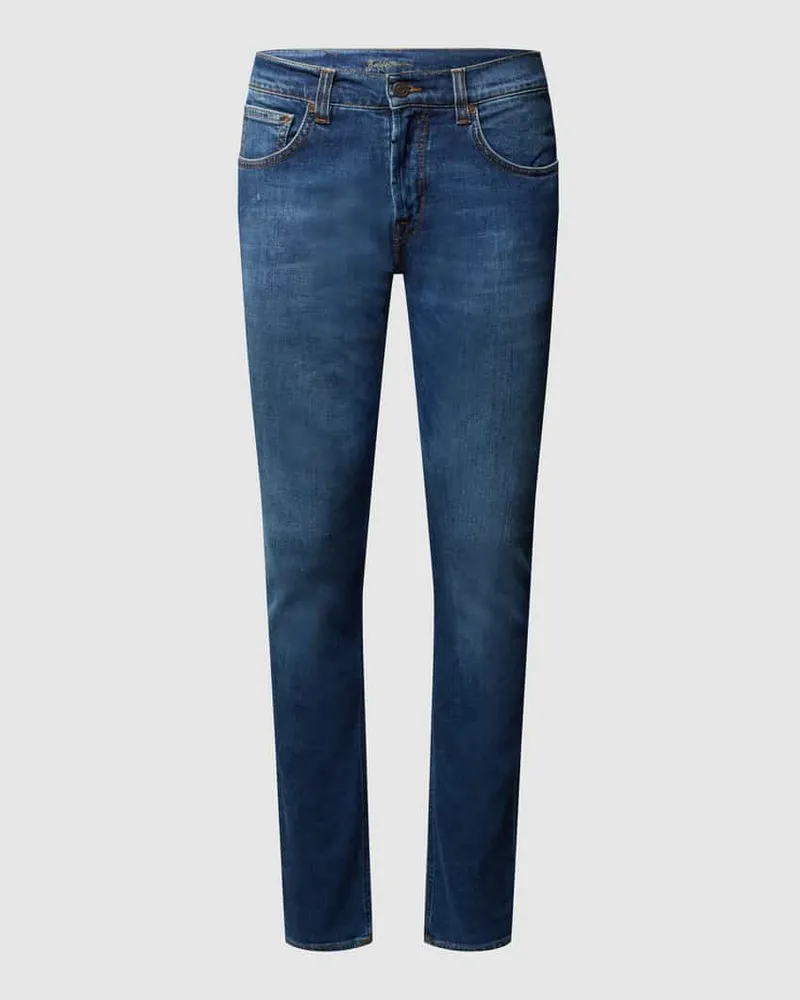 Baldessarini Slim Fit Jeans mit Stretch-Anteil Modell 'John Jeansblau