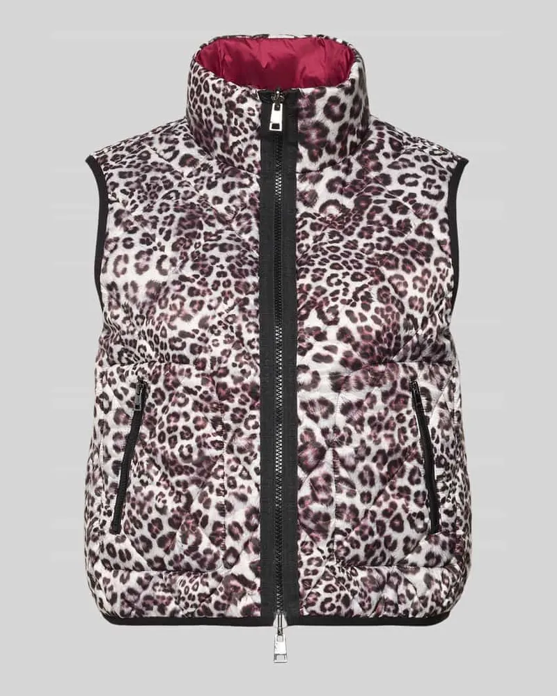 Marc Cain Weste mit Stehkragen Sand