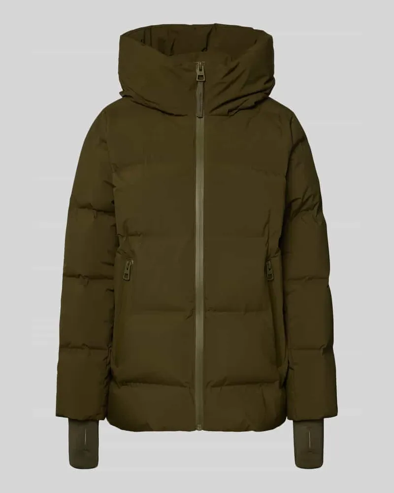 Marc O'Polo Regular Fit Funktionsjacke mit Daunenfüllung Khaki