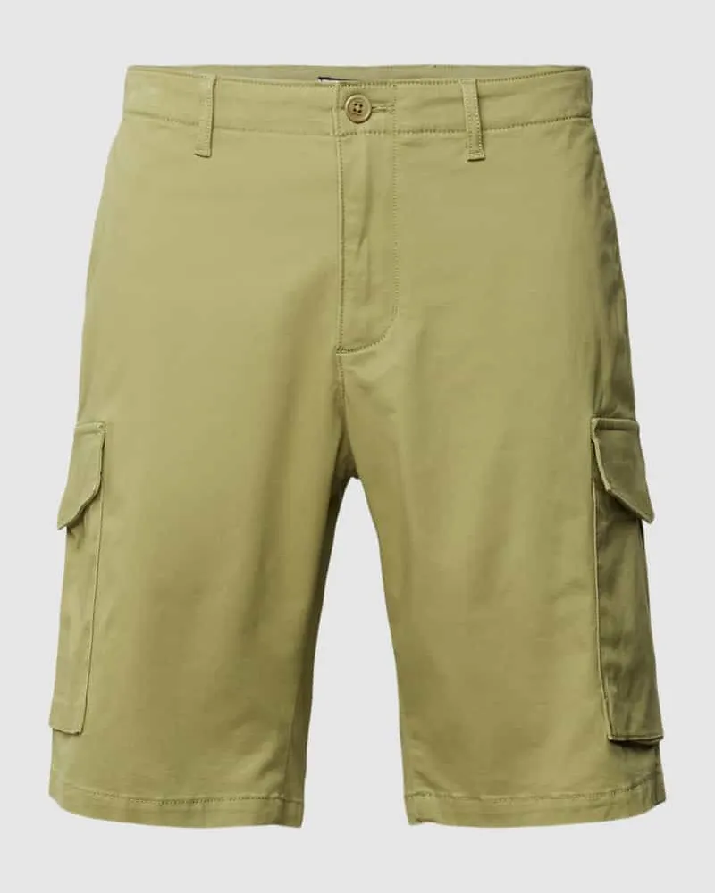 Tommy Hilfiger Bermudas mit Cargotaschen Oliv