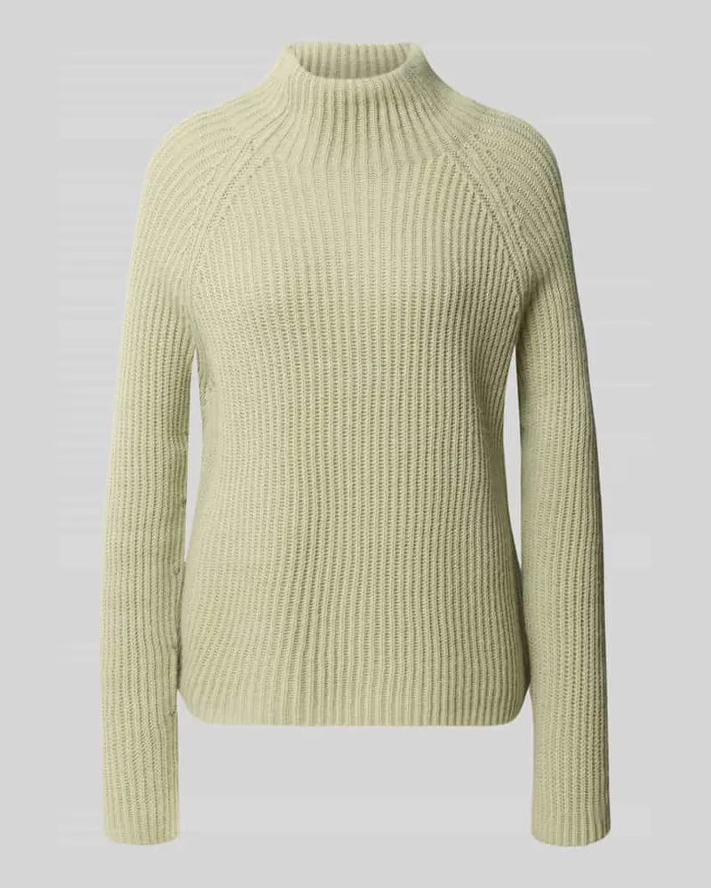 Drykorn Strickpullover mit Stehkragen Modell 'ARWEN Hellgruen