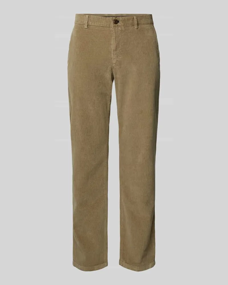 JOOP! Modern Fit Cordhose mit Gürtelschlaufen Modell 'Matthew Oliv