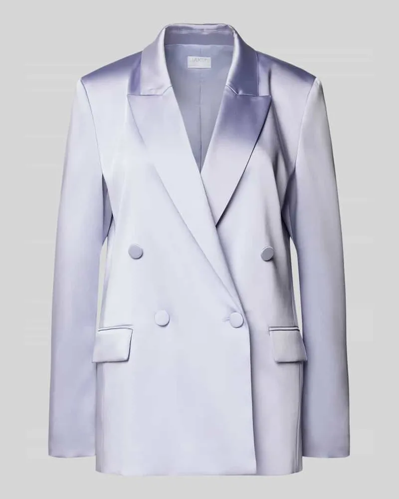 JAKE*S Cocktailjacke mit Reverskragen und Pattentaschen Lavender