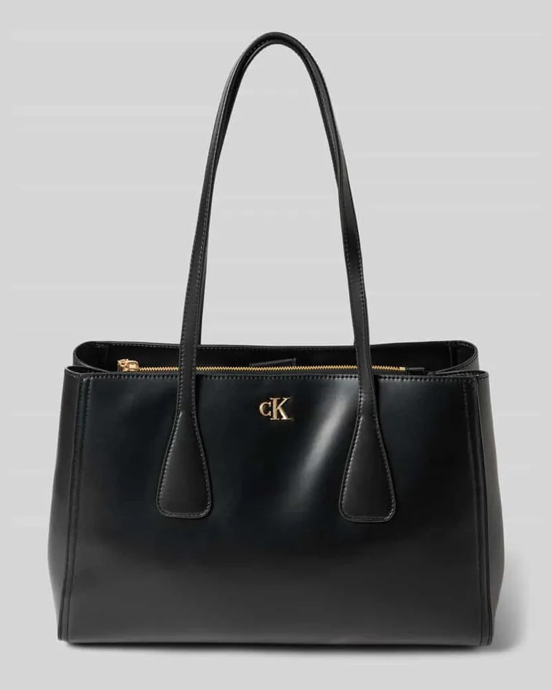 Calvin Klein Tote Bag mit Logo-Detail Black