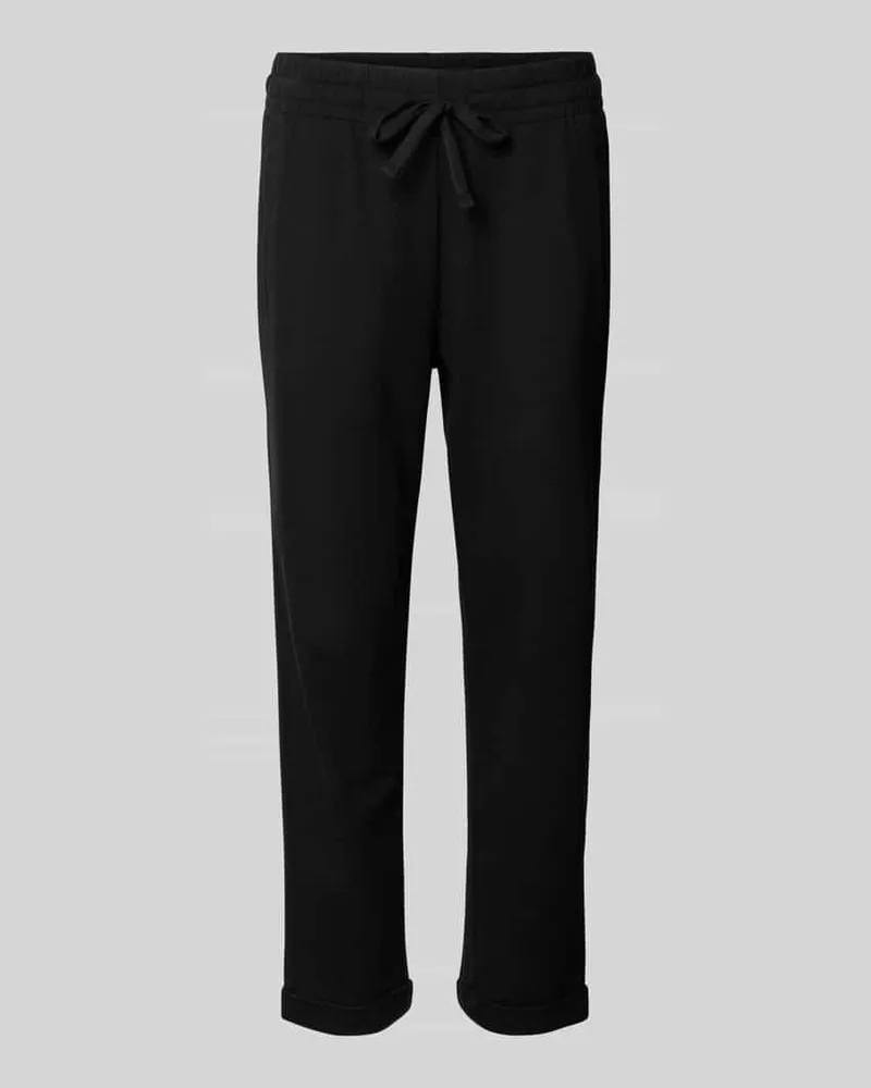 Juvia Sweatpants in verkürzter Passform Black