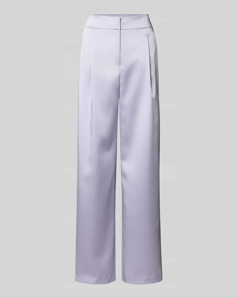 JAKE*S Stoffhose mit Bundfalten Lavender