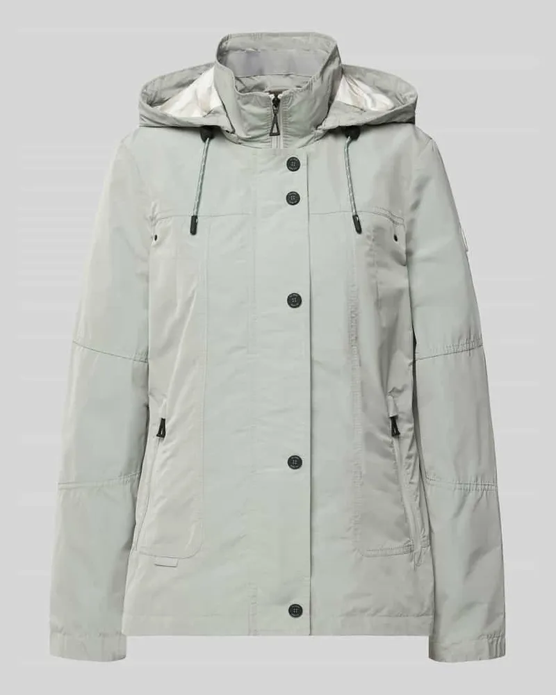 Gil Bret Weather Protection Jack mit Reißverschlusstaschen Hellgruen