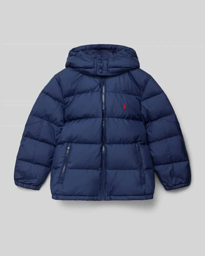 Ralph Lauren Regular Fit Steppjacke mit Logo-Stitching Modell 'Down Marine