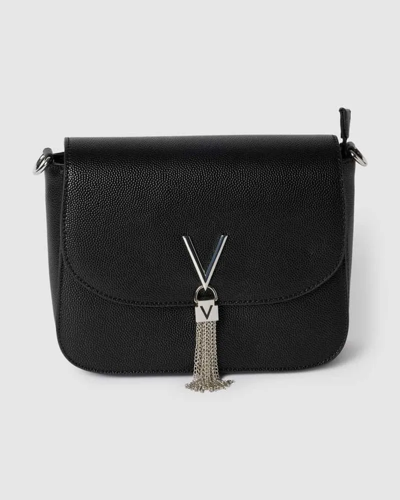 Valentino Garavani Handtasche in Leder-Optik Modell 'Divina Black