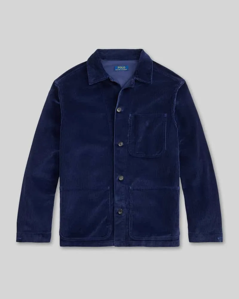 Ralph Lauren Regular Fit Freizeithemd aus reiner Baumwolle Marine
